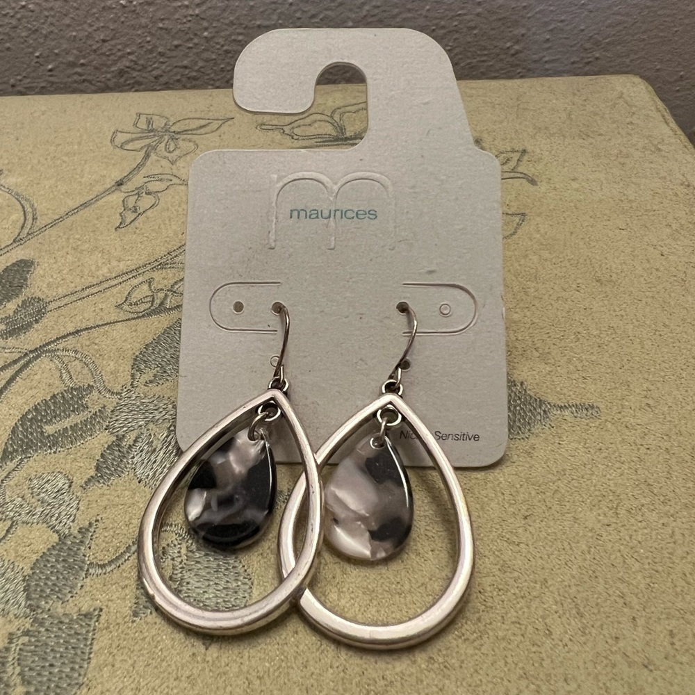 Maurices pierced earrings silver